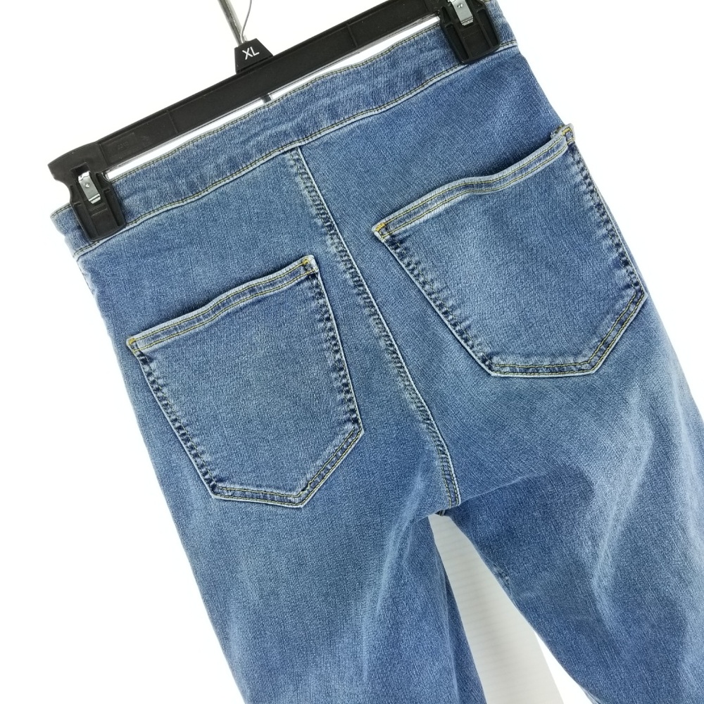 Topshop Moto Jeans Joni Skinny Raw Hem